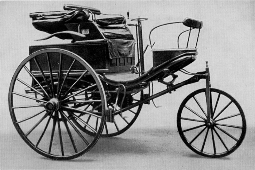 Carl Benz erfand den Motorwagen