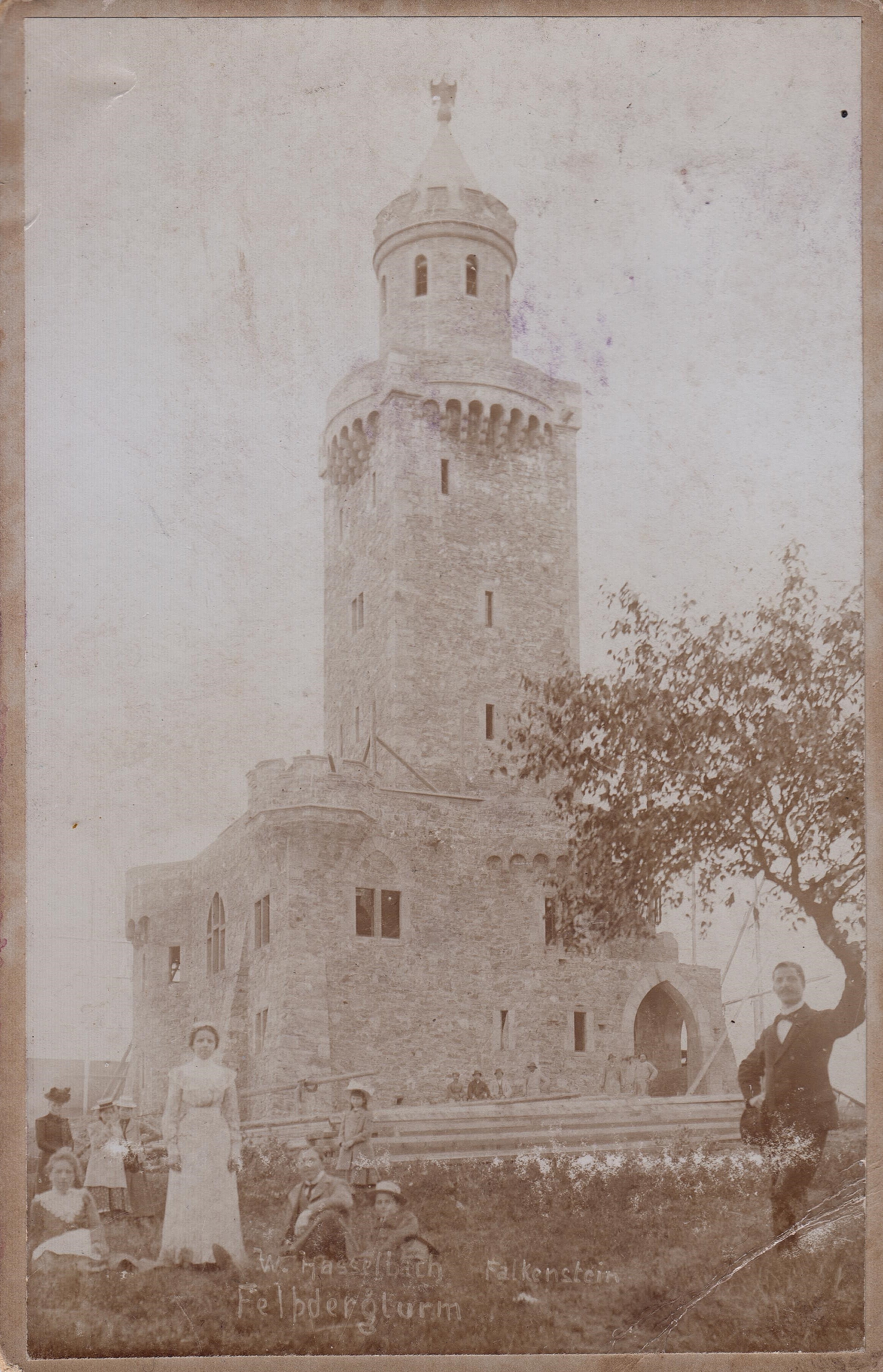 Feld­berg-Aussichtsturm von 1903